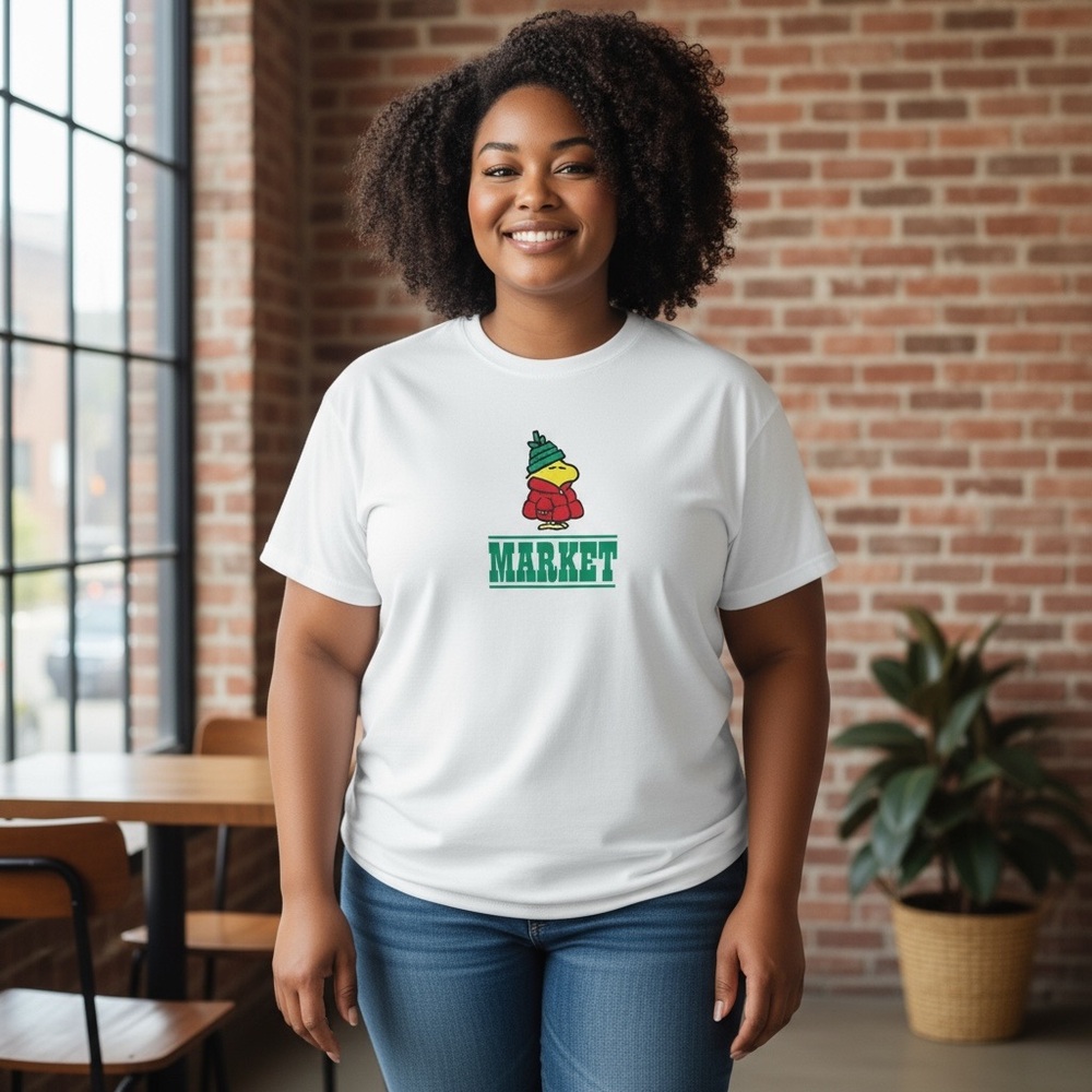 Peanuts Market Graphic Tee